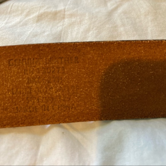 Wrangler Leather Eagle Belt! NEVER WORN! - Picture 6 of 12